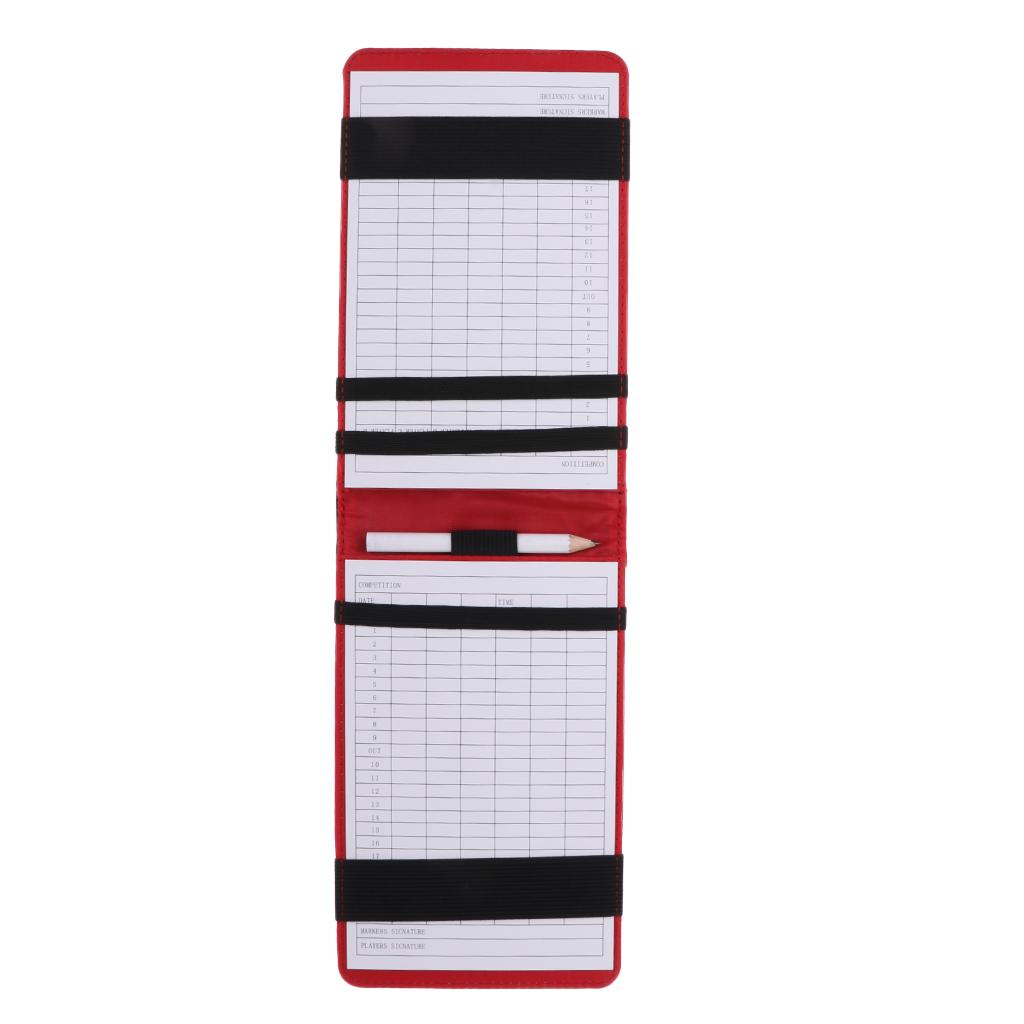 Golf Score Counter Card Holder - Golf Scorecard Holder ulasan dan harga