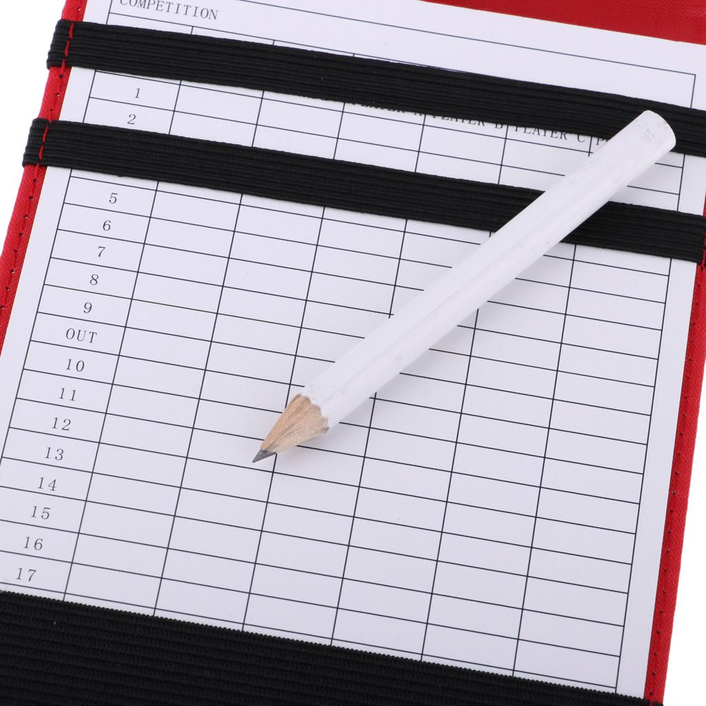 Golf Score Counter Card Holder - Golf Scorecard Holder ulasan dan harga
