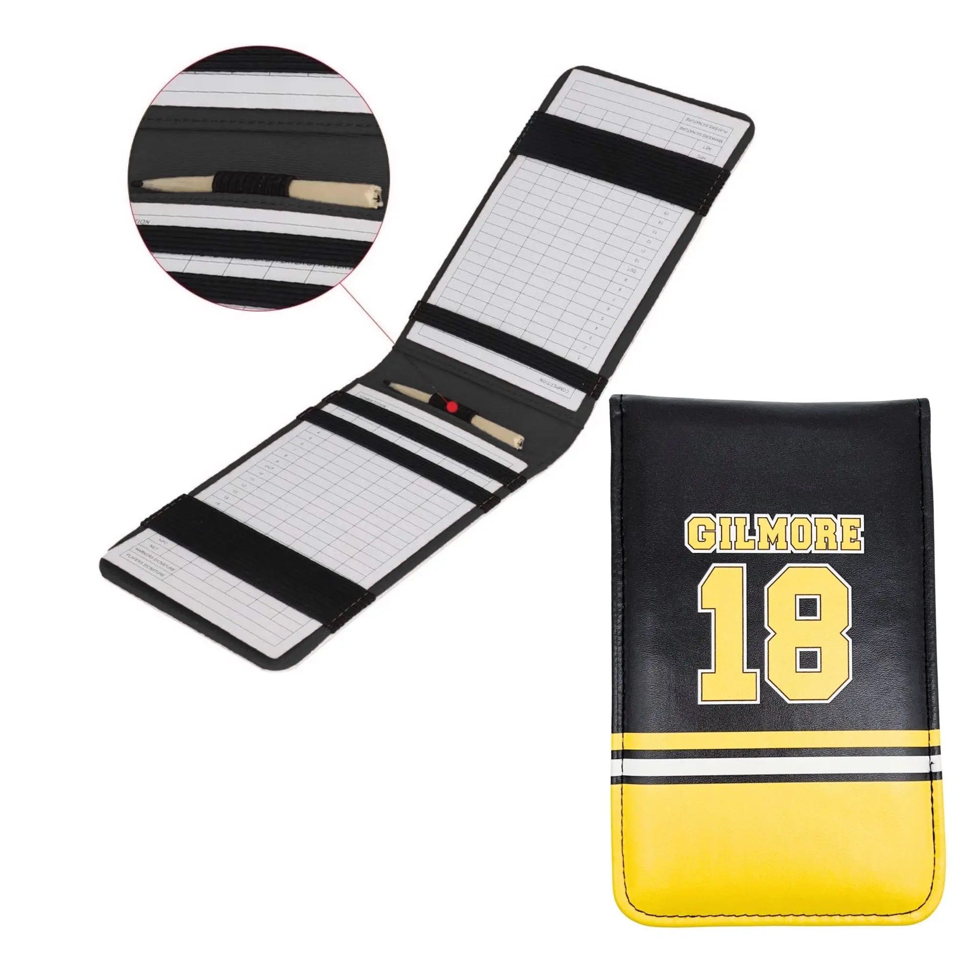 Golf Scorecard Yardage Book Ho - Golf Scorecard Holder ulasan dan harga
