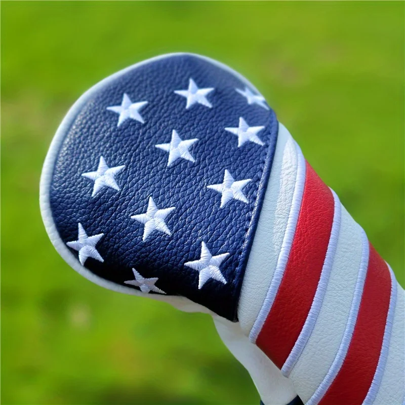 Patriotic Golf Club Head Cover - Golf Equipment Kit ulasan dan harga