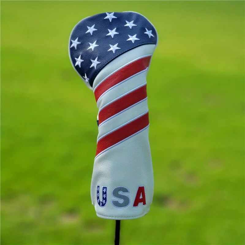 Patriotic Golf Club Head Cover - Golf Equipment Kit ulasan dan harga