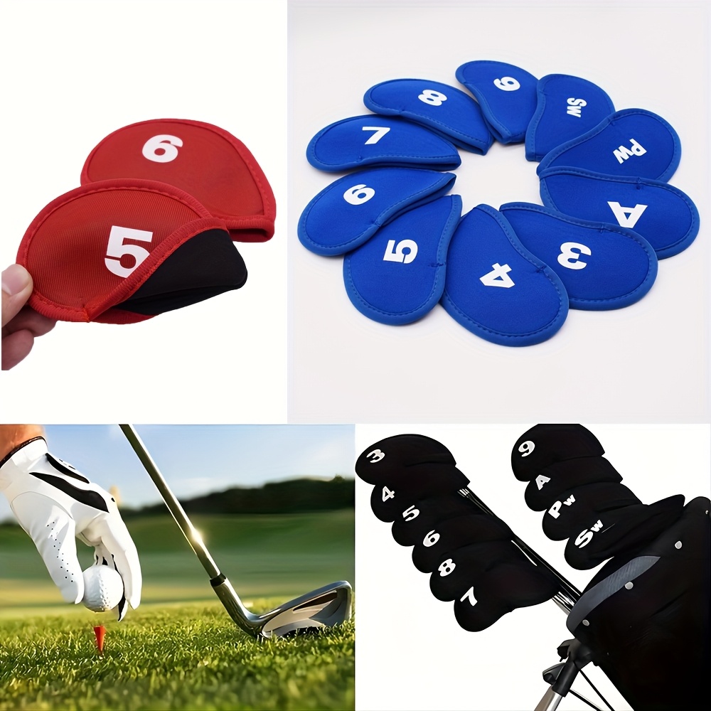 10Pcs Portable Golf Club Iron  - Golf Equipment Kit ulasan dan harga
